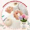 Gifts for Mom from Daughter Son - Cute Mothers Day, Birthday Gifts for Moms, Mother, Mama - 5.51'' x 4.13'' Mother's Day Knitted Positive Tulip Flowers Mom Crochet Doll